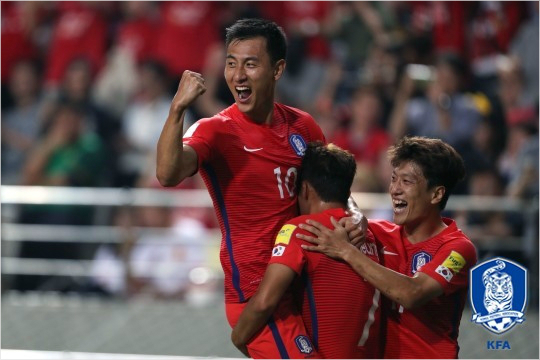 중국과2018러시아월드컵아시아지역최종예선6차전을앞둔지동원은지난해9월서울월드컵경기장에서열린1차전의불안했던3-2승리가아닌상대를압도하는결과를선보인다는각오다.(사진=대한축구협회제공)