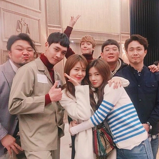 최태준의최근인스타그램게시물은대부분'미씽나인'출연진과함께한사진들이다.(사진=최태준인스타그램캡처)