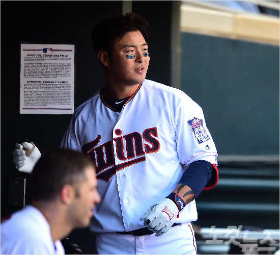 메이저리그미네소타박병호.(사진=노컷뉴스DB)