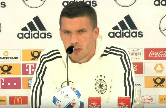 루카스포돌스키.(사진=유튜브영상캡처)