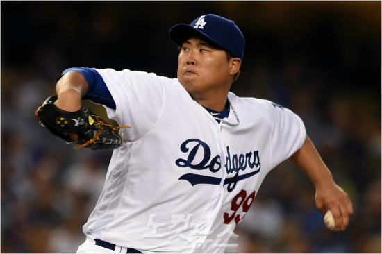 메이저리그LA다저스류현진.(사진=노컷뉴스DB)