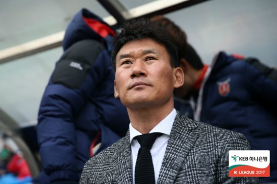 K리그클래식제주유나이티드의조성환감독.(사진=한국프로축구연맹제공)