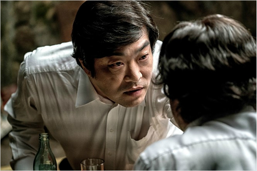 영화'보통사람'에서형사성진역을맡은배우손현주.(사진=오퍼스픽쳐스제공)