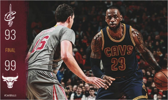 르브론제임스.(사진=클리블랜드캐벌리어스트위터)