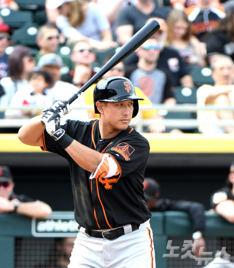 미국메이저리그샌프란시스코자이언츠의황재균.(사진=노컷뉴스DB)