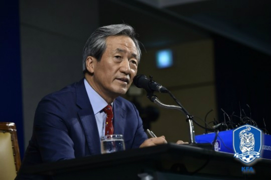 정몽준전FIFA부회장.(사진=대한축구협회제공)