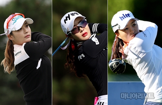 박결,안신애,고진영.사진=마니아리포트DB
