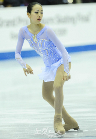 끝내올림픽금메달의꿈을이루지못하고은퇴를선언한일본피겨스케이팅스타아사다마오.(자료사진=윤창원기자)