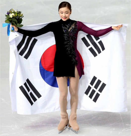 2010밴쿠버동계올림픽금메달에이어2014소치올림픽에서도사실상의금메달을따낸피겨여왕김연아.(자료사진=대한체육회)