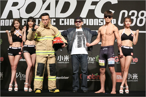 소방관파이터신동국.사진=로드FC제공