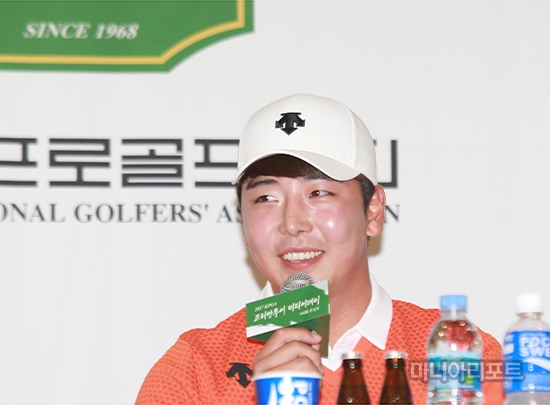 2016KPGA신인상의주인공김태우.양재동=김상민기자