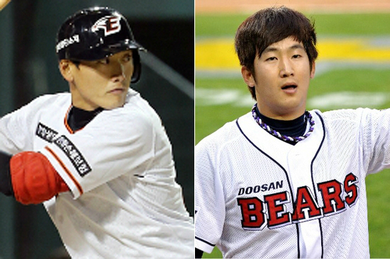 두산베어스와한화이글스가신성현과최재훈의트레이드를단행했다.(사진=한화,두산제공)