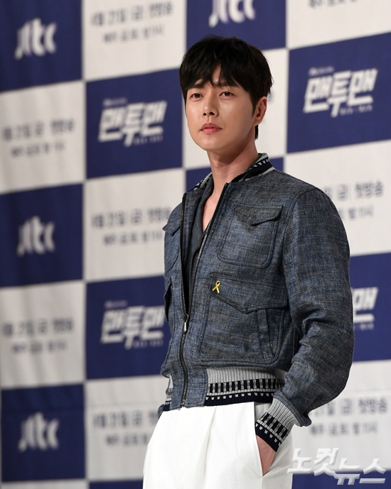 JTBC금토드라마'맨투맨'에서주인공김설우역을맡은배우박해진(사진=황진환기자)