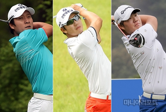 김경태,송영한,임성재.사진=마니아리포트DB