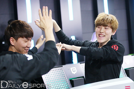 경기를 마무리 한 김도우.