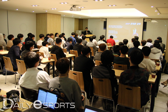 MVP 권재환 감독이 진행한 소양교육.