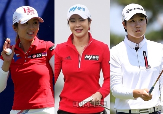 이보미,안신애,성은정(왼쪽부터).사진=마니아리포트DB