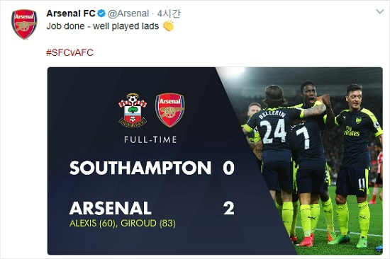 아스널의 '4위 과학', 올해도 가능할까