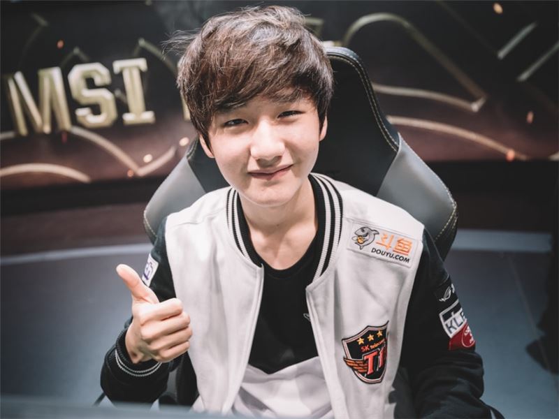 SK텔레콤 T1의 정글러 '피넛' 한왕호.