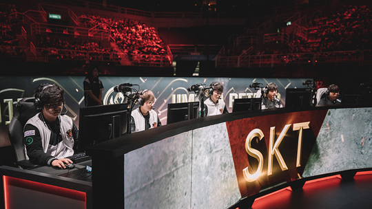 SK텔레콤 T1. (사진=라이엇 게임즈 제공
