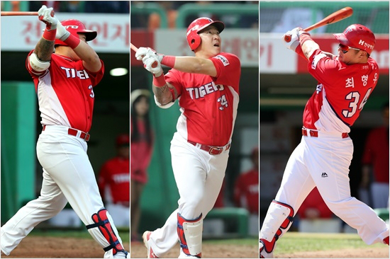 'SK 다발포 vs 최형우 100억포' 주말 빛낸 명품 홈런쇼