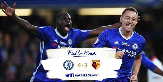 첼시, 9명 바꾸고도 왓포드 제압…EPL 최초 30승 도전