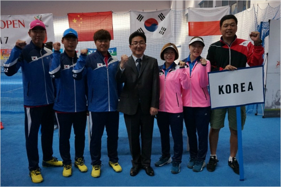 韓 정구, 폴란드컵 남녀 단식 등 金 3개 석권