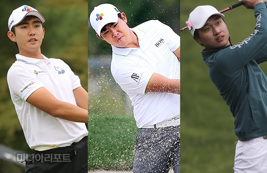 이수민,안병훈(=마니아리포트DB),왕정훈(=AP뉴시스)