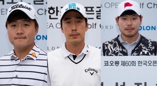 김민규,백주엽,안상필.사진=코오롱제공