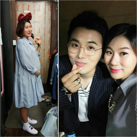 개그우먼-가수 1호 부부 정지민♥공휘, "임신했어요"