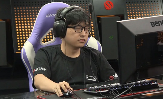 '레키아' 신명철. (사진=VSL 하스스톤 중계 캡처)