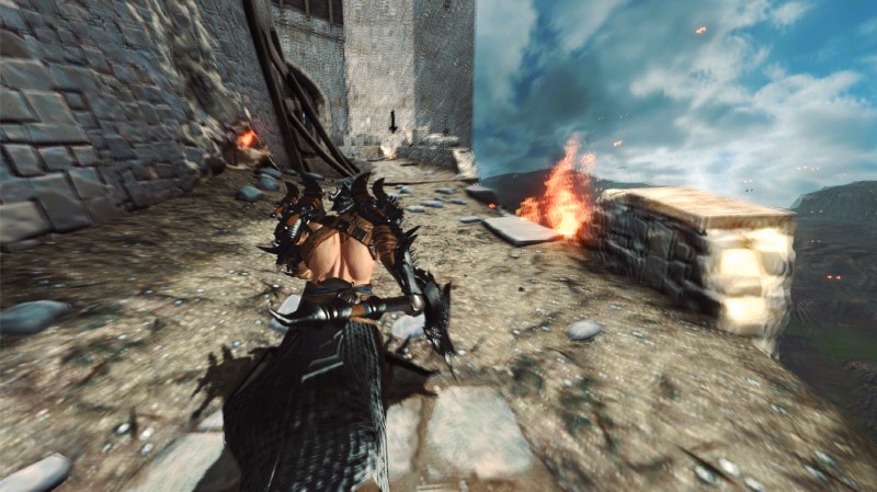 뒤에서 바라보는 백 뷰 시점으로 액션 몰입감을 더했다.