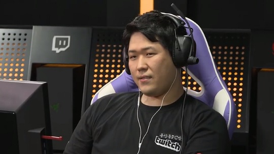 '앙앙이' 김은택. (사진=VSL 하스스톤 중계 캡처)