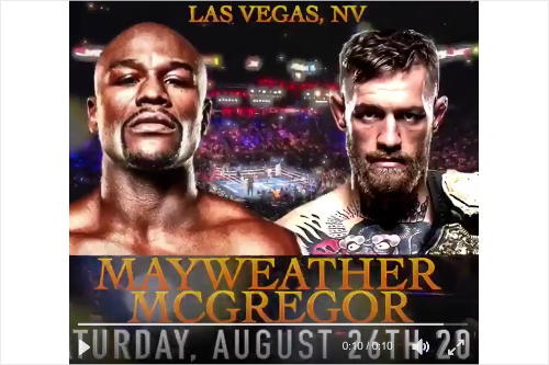 메이웨더 VS 맥그리거 8월 27일 복싱 격돌