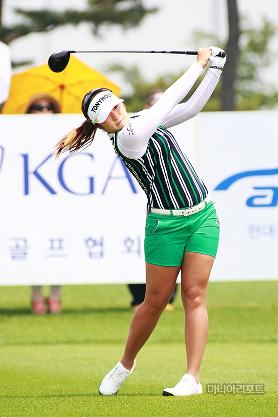 기아자동차제31회한국여자오픈2라운드에서이정은6.인천=마니아리포트김상민기자