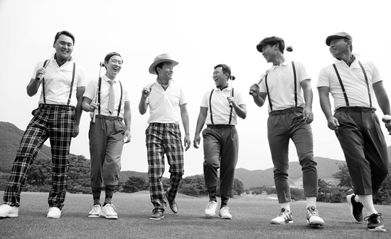 KPGA 선수권대회, 60주년 맞아 복고풍 포토콜 행사