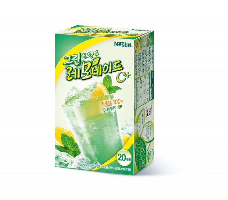 네슬레그린 레모네이드 이미지.(사진= 롯데네슬레코리아)