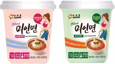 아워홈, 75kcal 곤약면 HMR ‘미인면’ 2종 출시