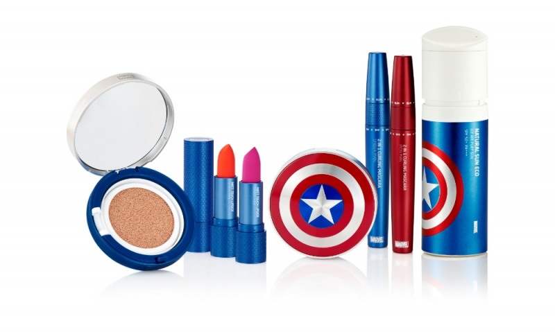 더페이스샵X마블콜라보레이션.(사진=LG생활건강)