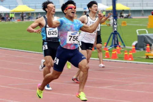 '10초 07' 김국영 "한국인 체형은 9초대 불가? 자신있다"