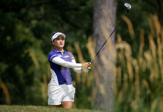 KPMG위민스PGA챔피언십1라운드에서유소연.사진=LPGA