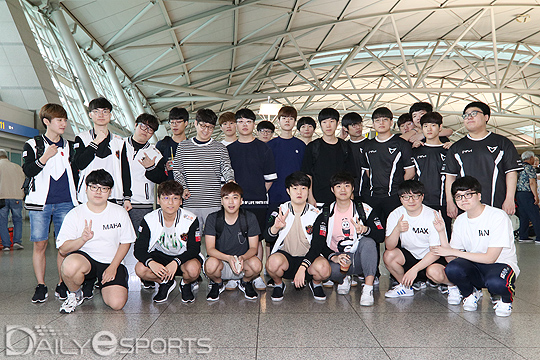 'LoL 최강 지역 입증하겠다' 리프트 라이벌스 한국 대표팀 출국