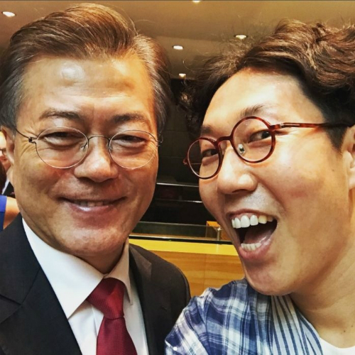文대통령과 독일行 김영철 "이런 기회 또 올까요?"