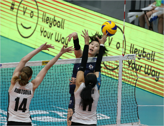 女 배구 ‘홍성진호’, 그랑프리 1주차는 2승1패