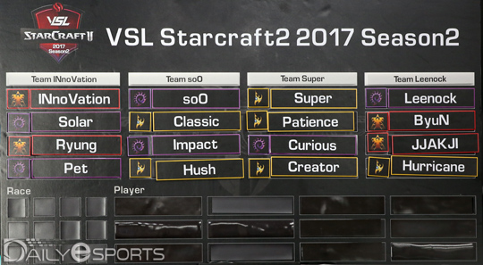 VSL 최강 버스기사는? 팀리그 조편성 완료(종합)