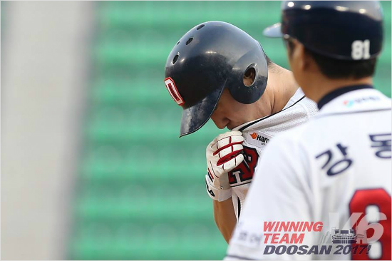 꽃길 걷던 김재호, 가시밭에서 비로소 주장을 깨닫다