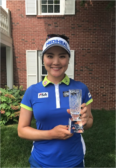 女 골프 세계 1위 유소연, 여성스포츠대상 6월 MVP