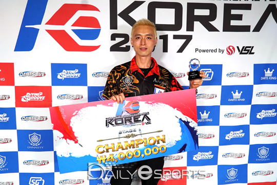 박현철, 로열로더 노리는 손현준 꺾고 VSL 다트 코리아 스테이지1 우승