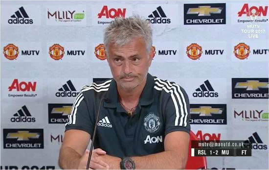 '퍼거슨처럼' 무리뉴 "맨유에서 15년 더 감독하고 싶다"