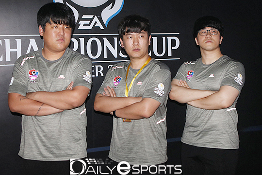 조2위로 8강에 이름을 올린 네메시스 원창연, 김정민, 강성훈(종합).